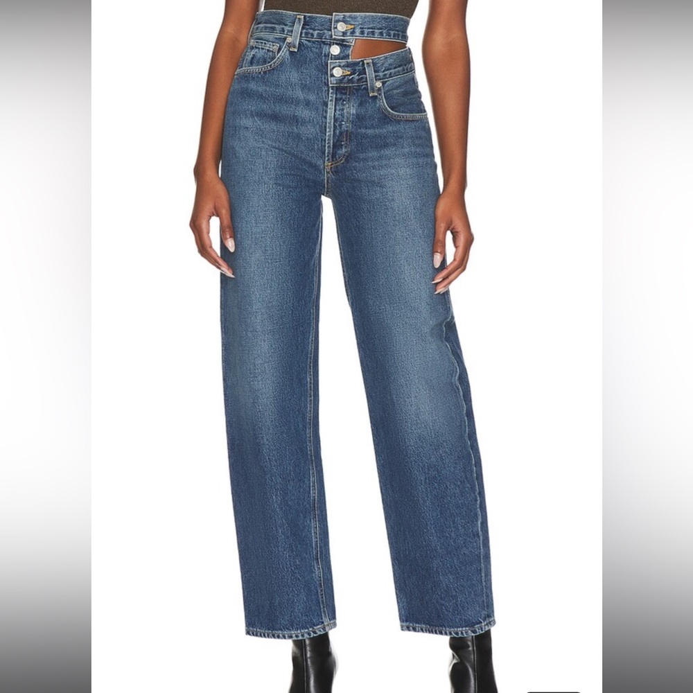 AGOLDE Broken Waistband Jeans